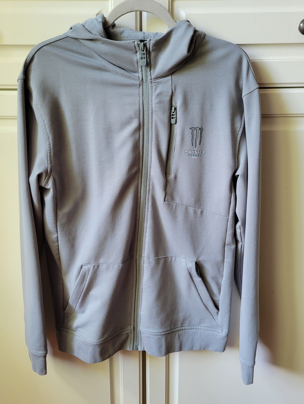 Monster‎ Energy full zip jacket mens size medium Soft Shell
